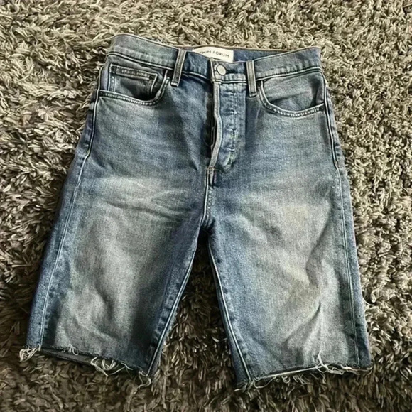 Denim Forum Pants - Denim Form Yoko Bermuda Jean Shorts